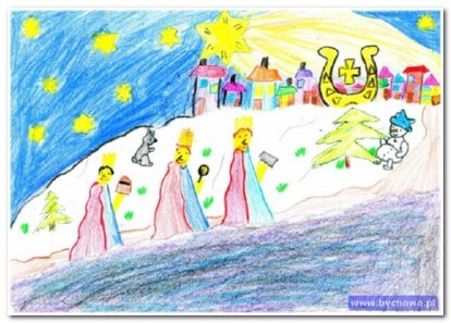 Konkurs na kartkę świąteczną dla uczniów szkół