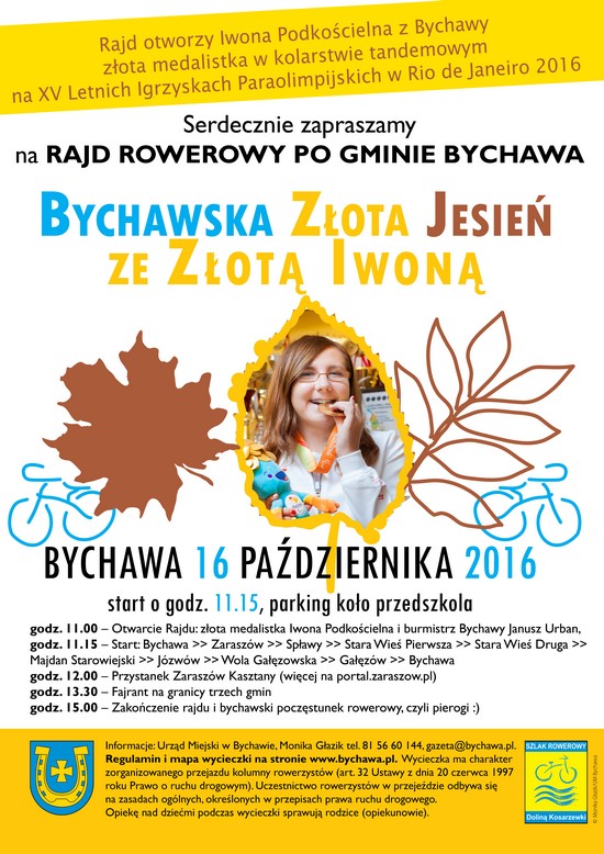 2016-09-30 rajd Złota Bychawa ze Złotą Iwoną e 600