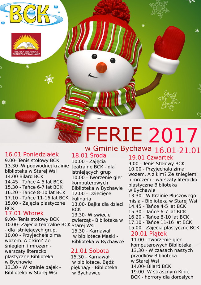 2017-01-11 Ferie 2017 Bychawa cz1